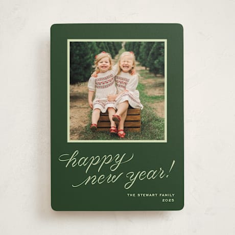 New Year Photo Cards