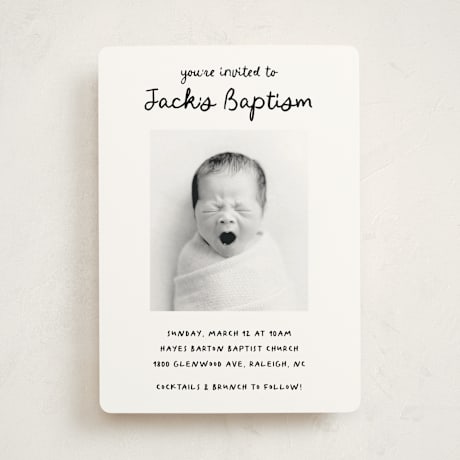 Baptism and Christening Invitations
