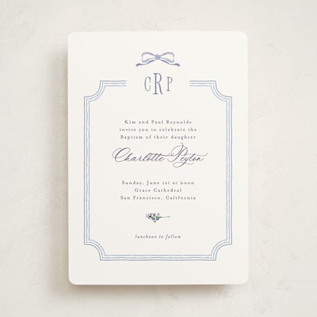 Baptism and Christening Invitations