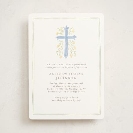 Baptism and Christening Invitations