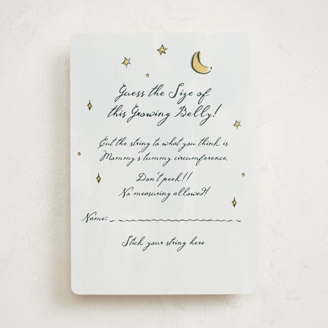 Baby Shower Game Cards