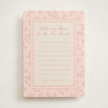 Baby Shower Activity Cards