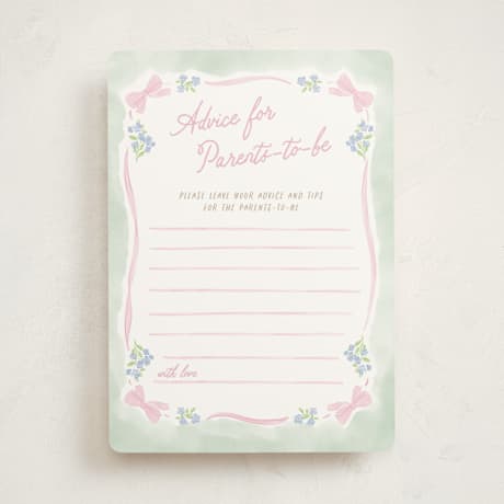 Baby Shower Activity Cards