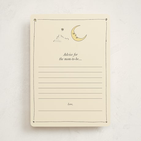 Baby Shower Activity Cards