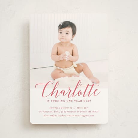 Children's Birthday Party Invitations