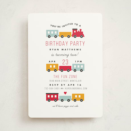 Children's Birthday Party Invitations