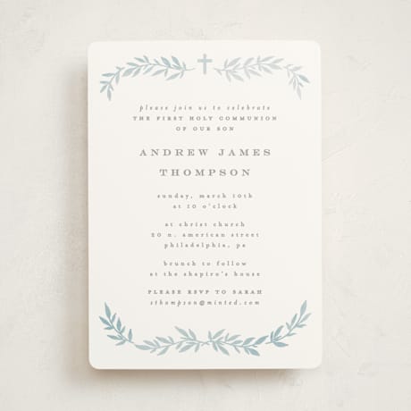 First Holy Communion Invitations