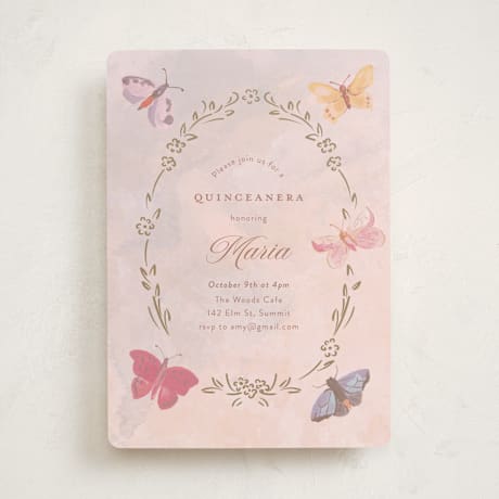 Quinceañera Invitations