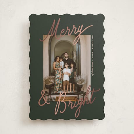 Foil-Pressed Holiday Cards