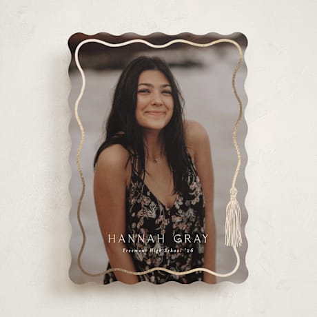 Foil-Pressed Graduation Announcements