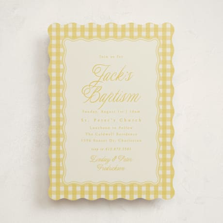 Baptism and Christening Invitations