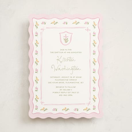 Baptism and Christening Invitations