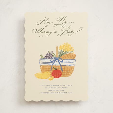 Baby Shower Game Cards