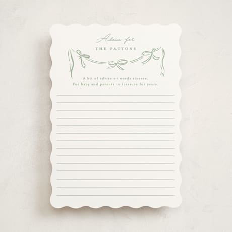 Baby Shower Activity Cards