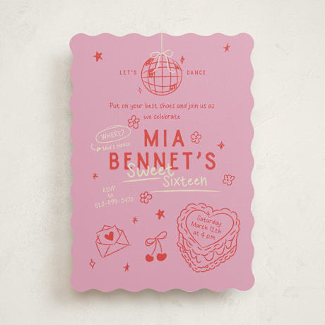 Sweet Sixteen Party Invitations