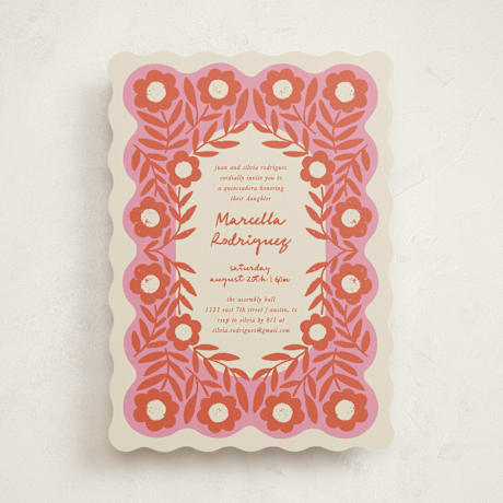 Quinceañera Invitations