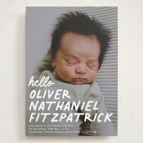 Grand Birth Announcements