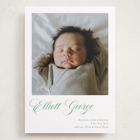 Grand Birth Announcements