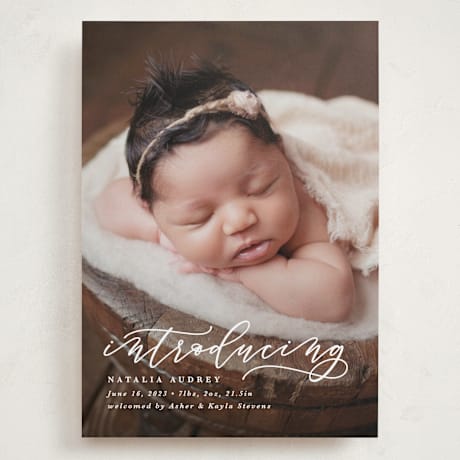 Grand Birth Announcements