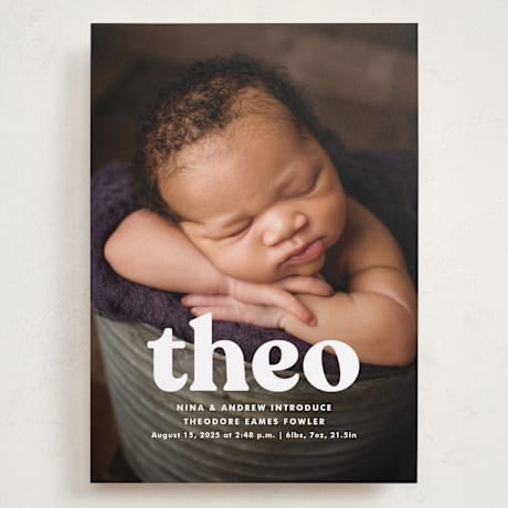 Grand Birth Announcements