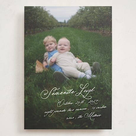 Grand Birth Announcements