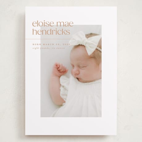 Grand Birth Announcements