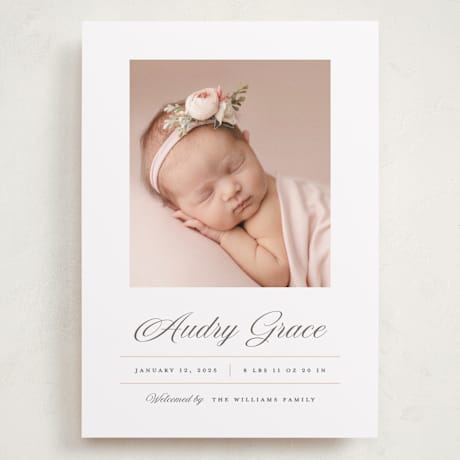 Grand Birth Announcements