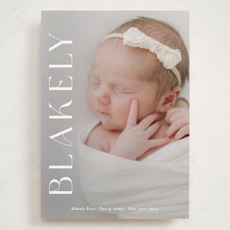 Grand Birth Announcements