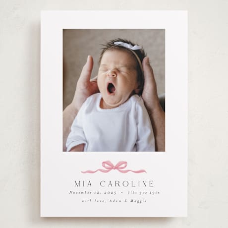 Grand Birth Announcements