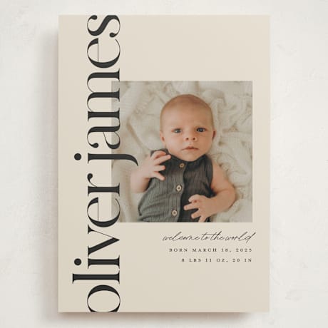 Grand Birth Announcements