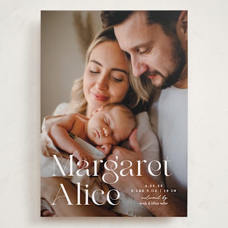 Grand Birth Announcements