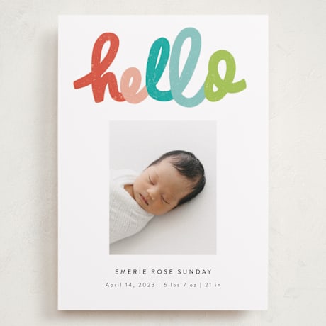 Grand Birth Announcements