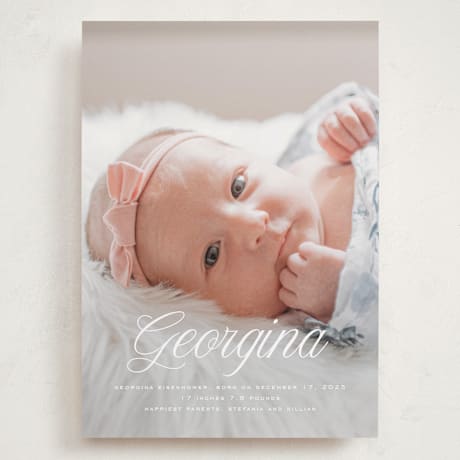 Grand Birth Announcements