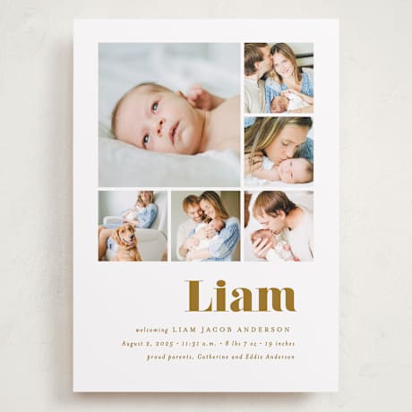 Grand Birth Announcements