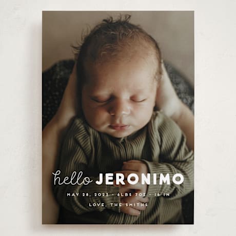 Grand Birth Announcements