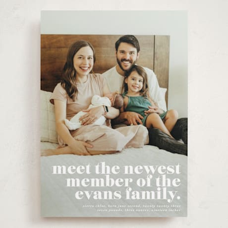 Grand Birth Announcements