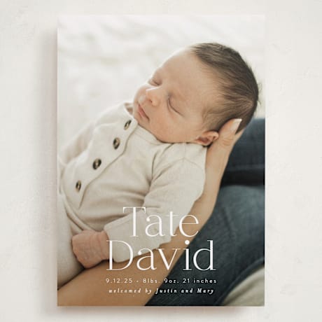 Grand Birth Announcements