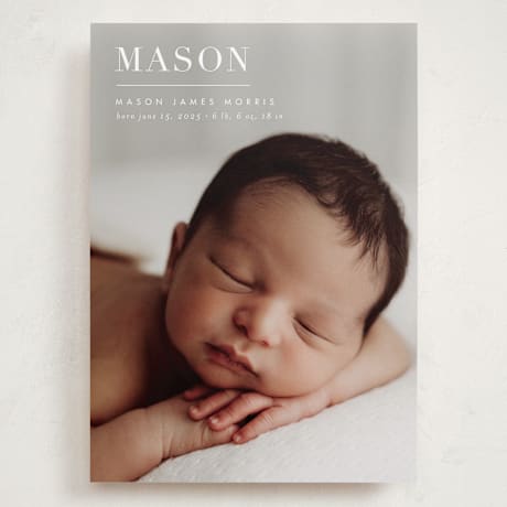 Grand Birth Announcements