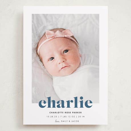 Grand Birth Announcements