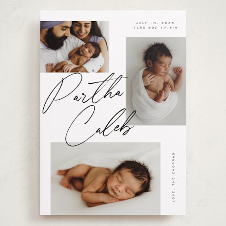 Grand Birth Announcements