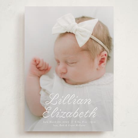 Grand Birth Announcements