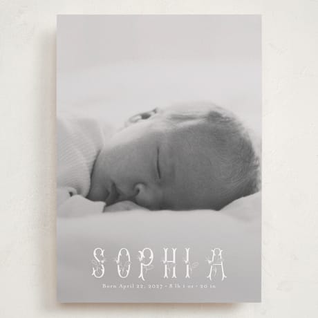 Grand Birth Announcements