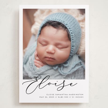 Grand Birth Announcements