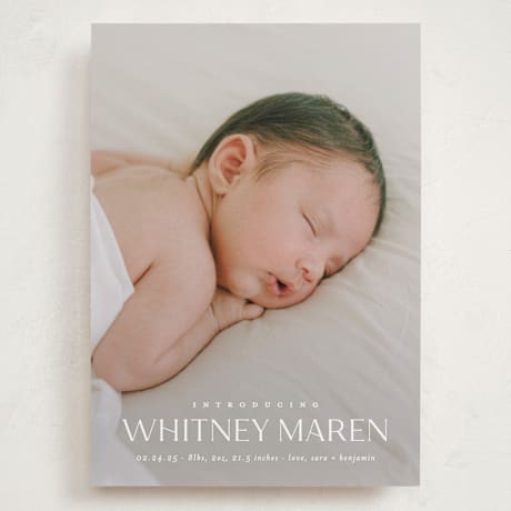 Grand Birth Announcements