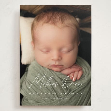 Grand Birth Announcements