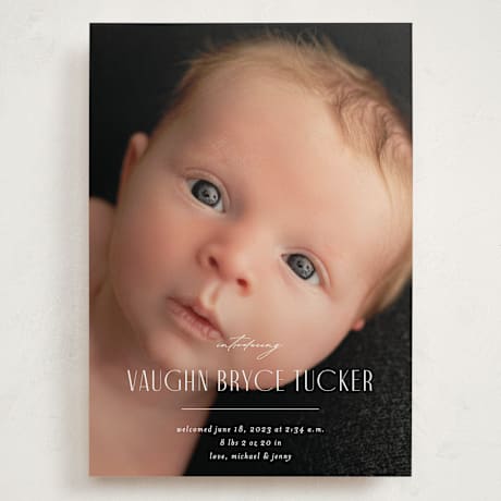 Grand Birth Announcements