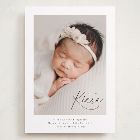 Grand Birth Announcements