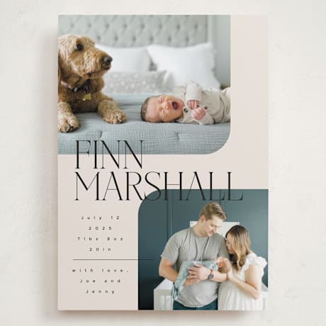 Grand Birth Announcements
