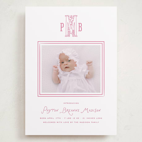 Grand Birth Announcements