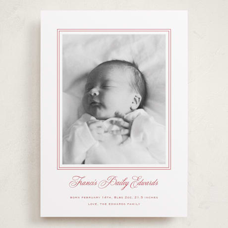 Grand Birth Announcements